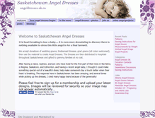 Tablet Screenshot of angeldresses-sk.com